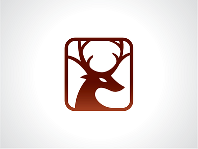 Red Elk Logo Template