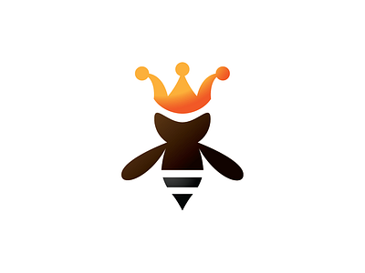 Queen Bee Logo Template