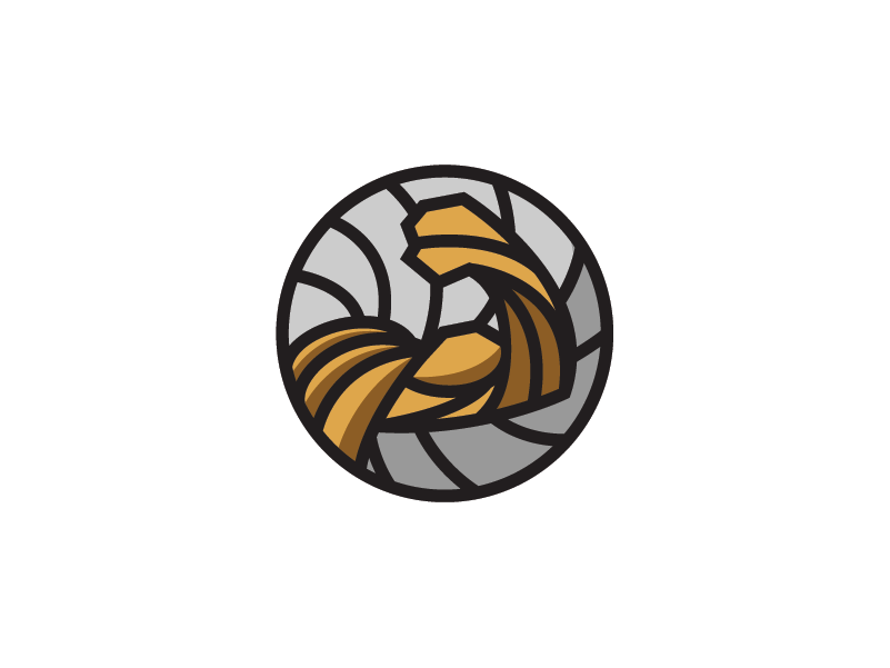 Dribbble gym muscle workout sport body builder logo template design