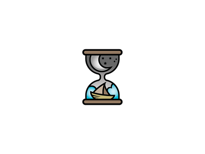 Ocean Hourglass Logo