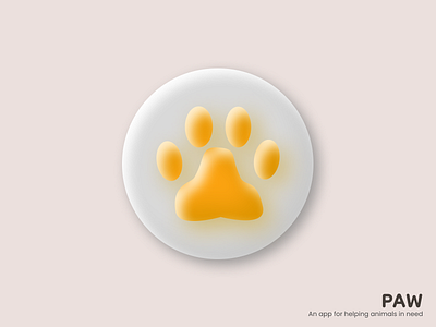 App Icon Design | PAW app app design branding dailyui design logo ui