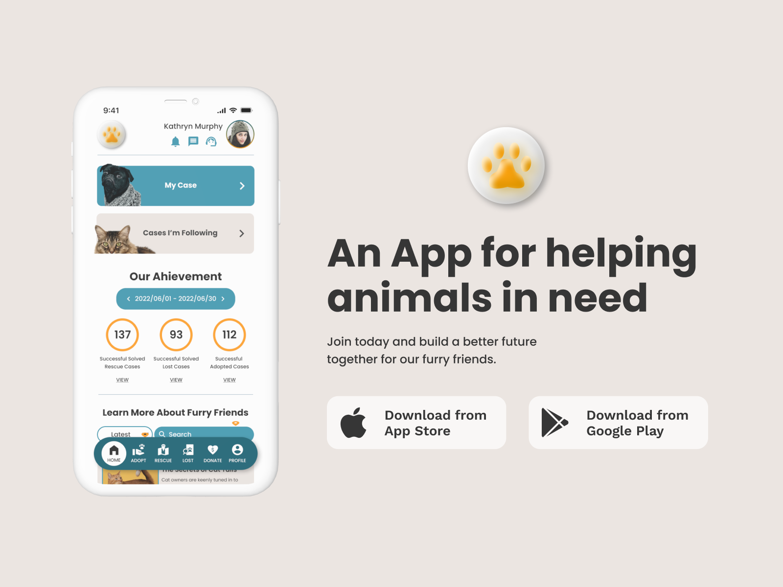 Download app page concept by Yen Hua Chen on Dribbble