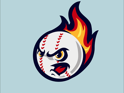 MADBALL ball mascot baseball baseball mascot baseballlogo branding design graphic design illustration logo mascot vector