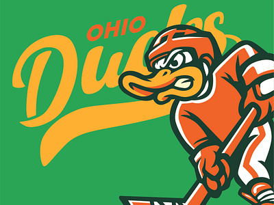 DUCKS HOCKEY MASCOT