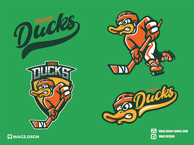 HOCKEY DUCKS mascot logo design ducks ducks mascot graphic design graphic logo hockey hockey mascot illustration logo logo mascot mascot mascot logo sport vector