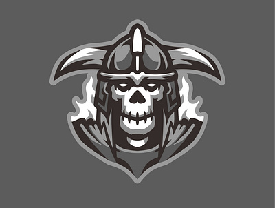 DEAD KNIGHT brand identity dead design esport graphic design knight logo logo mascot mascot mascot logo skull vector