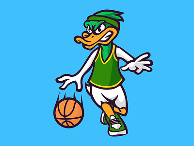 DRIBBLING DUCK