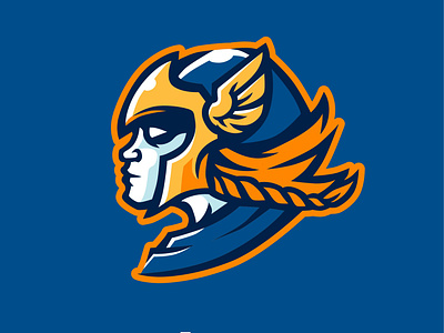 Premium Vector  King asgard esport mascot logo design