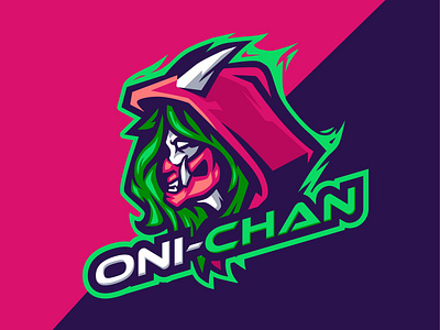 ONI ESPORT MASCOT LOGO