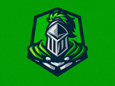 GREEN KNIGHT design fighter graphic design illustration knight logo mascot mascot logo vector warrior