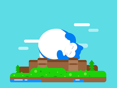 Snorlax illustration