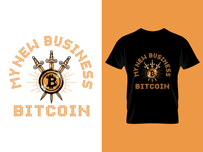 Bitcoin T Shirt Design