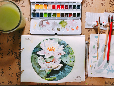Lotus lotus paint