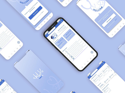 Med-tech: Healthy-U app branding design health med tech medical ui uiux design ux