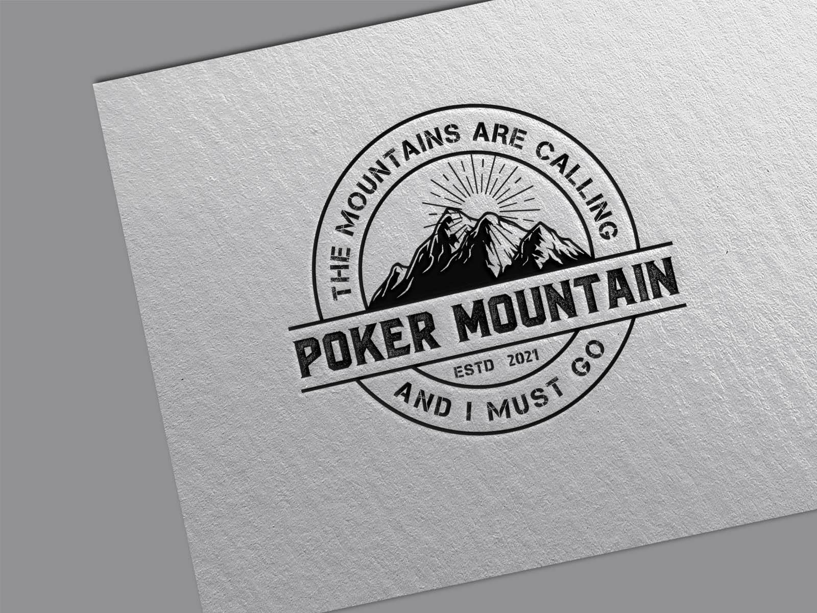 Vintage Mountain Logo by jnmeghna on Dribbble