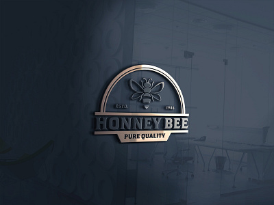 honey bee logo animation best logo branding design graphic design illustration logo logo desi logo design motion graphics