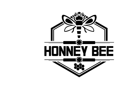 Honey bee logo animation branding creative design design graphic graphic design illustration logo logo design motion graphics new branding new design new logo vector