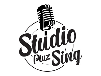 STUDIO PLUZ SING LOGO banner design illustration logo design t shirt design vector visiting card design