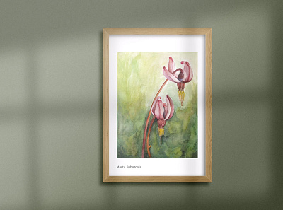 Flower Painting acrylic flower illustration oilpainting painting