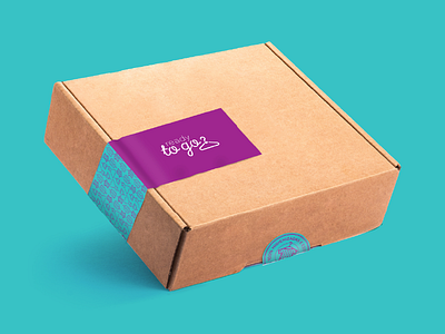 Ready to Go? Packaging box ecofriendly graphic design pack packaging pattern ready to go sticker sustainable
