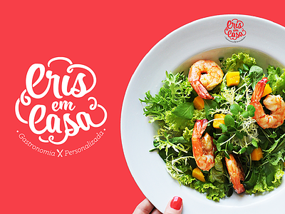 Cris at Home - Custom Gatronomy brand branding classes cook custom food gastronomy graphic design identity logo photography visual identity