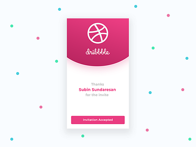 Namaskaram Dribbble dribbble first shot hello