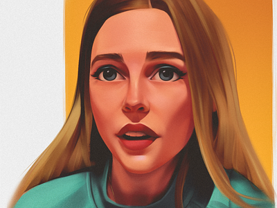 Stylized digital digital portrait illustration portrait stylised portrait stylized portrait