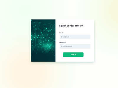 Sign-in page