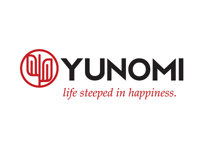 Yunomi Logo japan japanese logo seal stamp tea