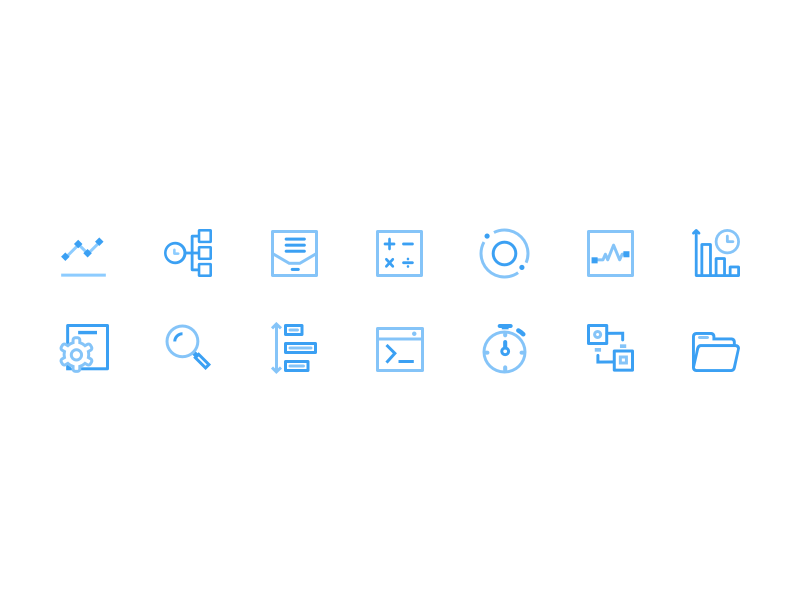 Monitoring ICON by hui.luo on Dribbble