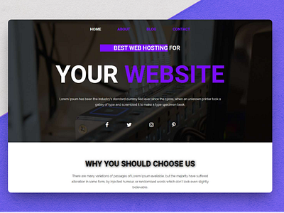 Web Hosting Web Design