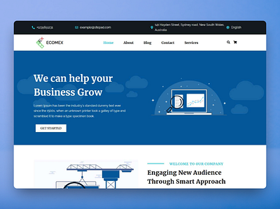 Ecomex Business Services Web Design agency business cloud services corporate ecomex it it consultancy it consultant it services seo web
