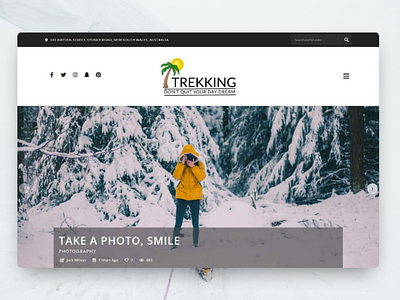 Trekking Web Design