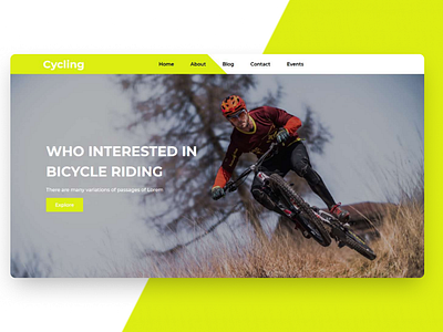 Cycling Web Design