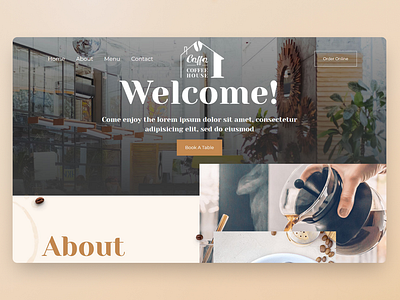 Coffee House Web Design