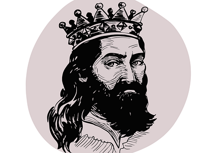 THE KING adobeillustrator design drawing graphic design illustration illustrator portrait vector