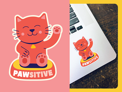 Sticker for Cat lovers