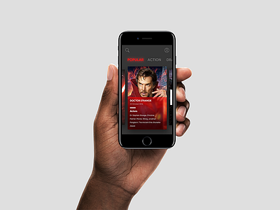 Movie app appdesign design designer mobile ui ux