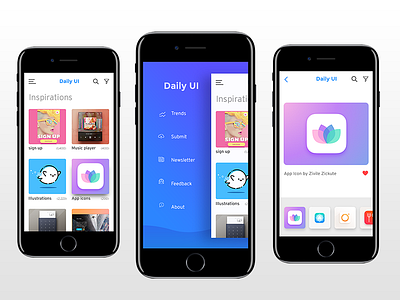 Design inspiration app appdesign design designer ios mobile ui ux