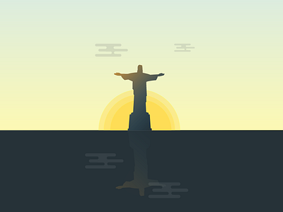 Christ the redeemer christ designer graphicdesigner illustration jesus