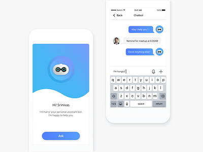 Chat Bot Design ai bot chat chatbot ui ux