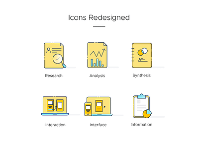 Design studio icon design analysis design icon information interation interface research synthesis