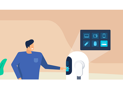 Bringing Automation automation illustration selfservice