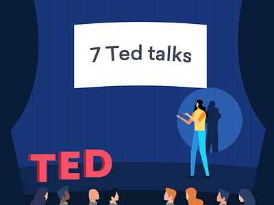 Ted Talks art design illustration tedtalks