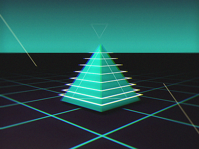 Pyramd. 3d c4d cinema 4d cinema4d cyberspace dimension pyramid triangle