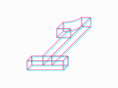 Number 1 1 3d design illustrator lines logo minimal number number 1 overlay type vector