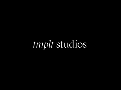 tmplt studios social media kit animation brandidentity branding clean creative design editorial template fashion template graphic design graphics instagram post instagram template marketing minimal motion graphics sharp social media template typography