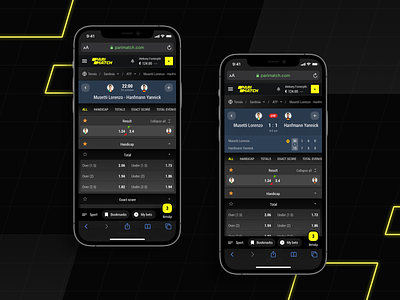 Parimatch: Tennis Match Mobile