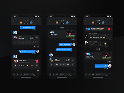 Rewind: Game chat by ALEXEY FMNH for Flatstudio on Dribbble