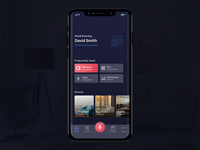 Smart Home Landing home automation smart home